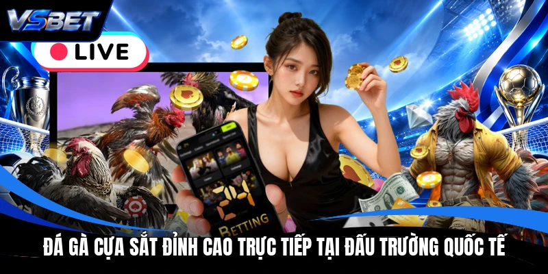 Đá Gà Cựa Sắt Đỉnh Cao Trực Tiếp Tại Đấu Trường Quốc Tế
